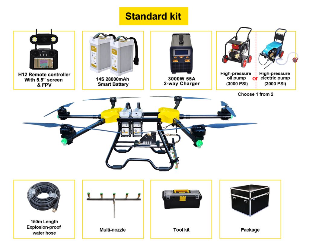 JTC 150 cleaning drone 